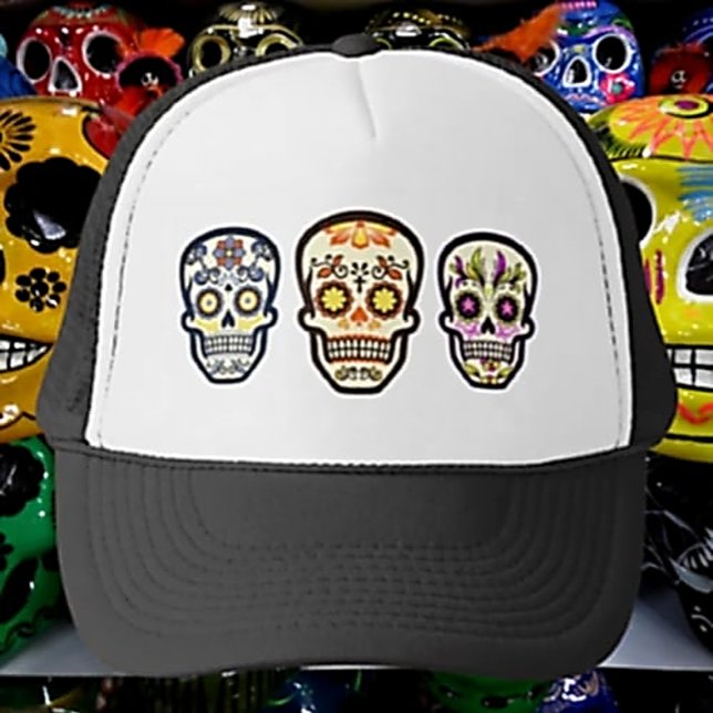 Sugar Skull Trio Keps (Skapare uppladdad)