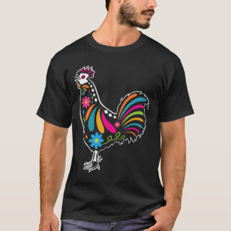 Sugar Skull Tupp Dia de Los Muertos Halloween T T Shirt