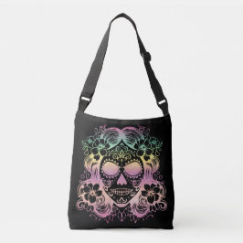 Sugar Skull Vacker La Catrina Day of the dead Axelväska