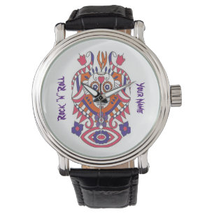 Sugar Skull Watch Watch Watch Armbandsur