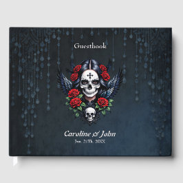 Sugar Skullängel med Ro. Gästböcker