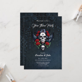 Sugar Skullängel med Ro. Inbjudningar