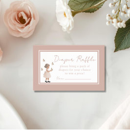 Sugar, Spice & Everything Nice Diaper Raffle Card Tilläggskort