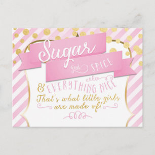 Sugar & Spice Girls Annonseringsfoto Postkort Vykort