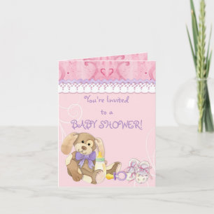 Sugar & Spice, inbjudan till babybabyskor