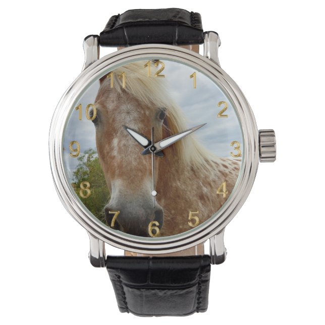 "Sugar Stride: Appaloosas Grace" Armbandsur (Framsida)