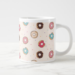 Sugar Sweet Donut Mönster Jumbo Mugg