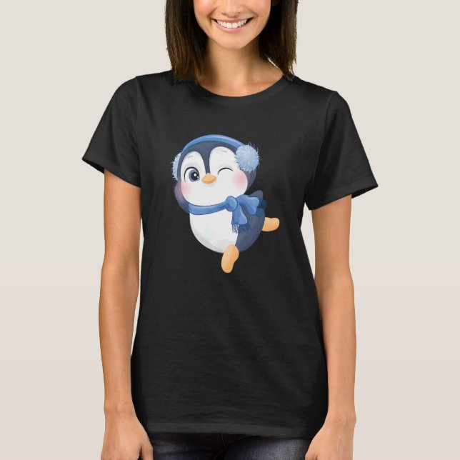 Sugar sweet penguin   t shirt (Framsida)