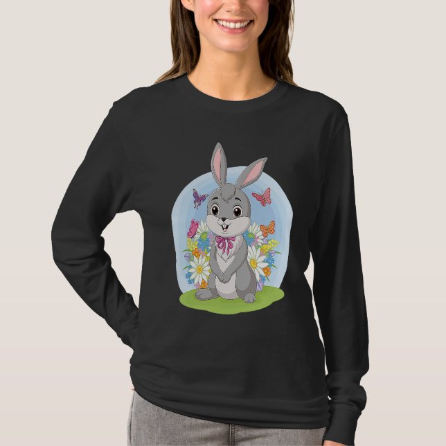Sugar Sweet Rabbit Spring  1 T Shirt (Framsida)
