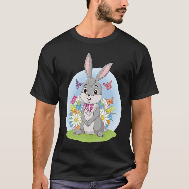 Sugar Sweet Rabbit Spring  1 T Shirt (Framsida)