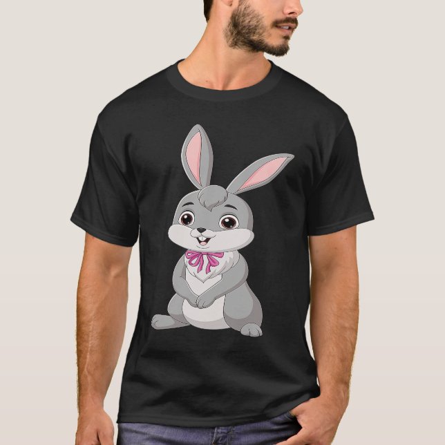 Sugar sweet rabbit t shirt (Framsida)