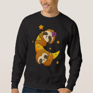 Sugar Sweet Sloth Lång Ärmad Tröja