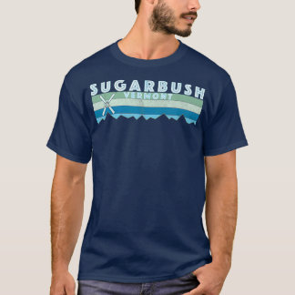 Sugarbush Snö SkiRetro-intage T Shirt