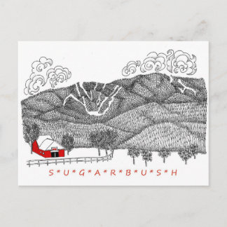 Sugarbush Vermont Vykort