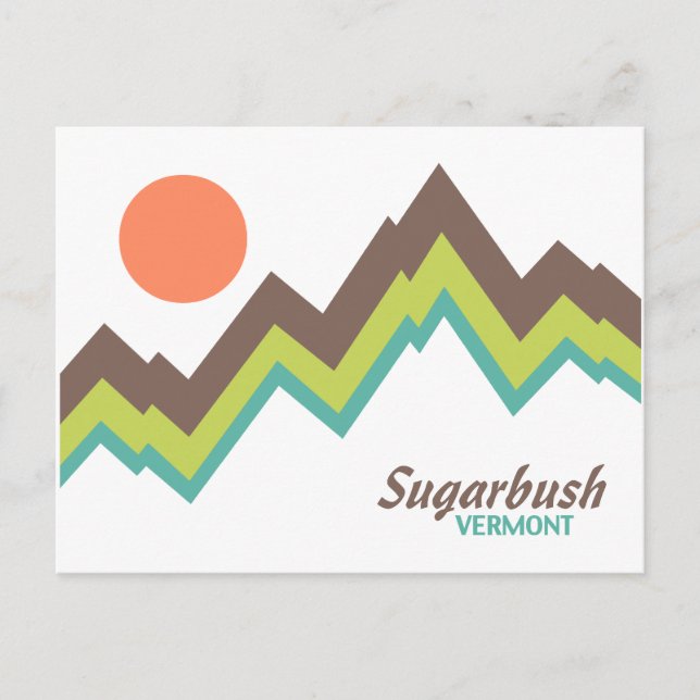 Sugarbush Vermont Vykort (Framsida)