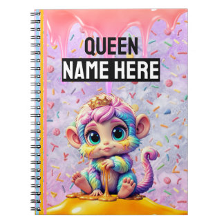 Sugarfluff Queen Spiral Photo Notebook Anteckningsbok
