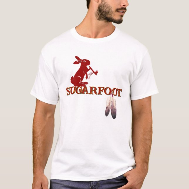 Sugarfoot red clay tee (Framsida)