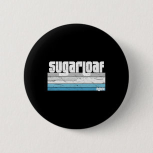 Sugarloaf Maine Me Retro Vacation Skiing Snowboard Knapp