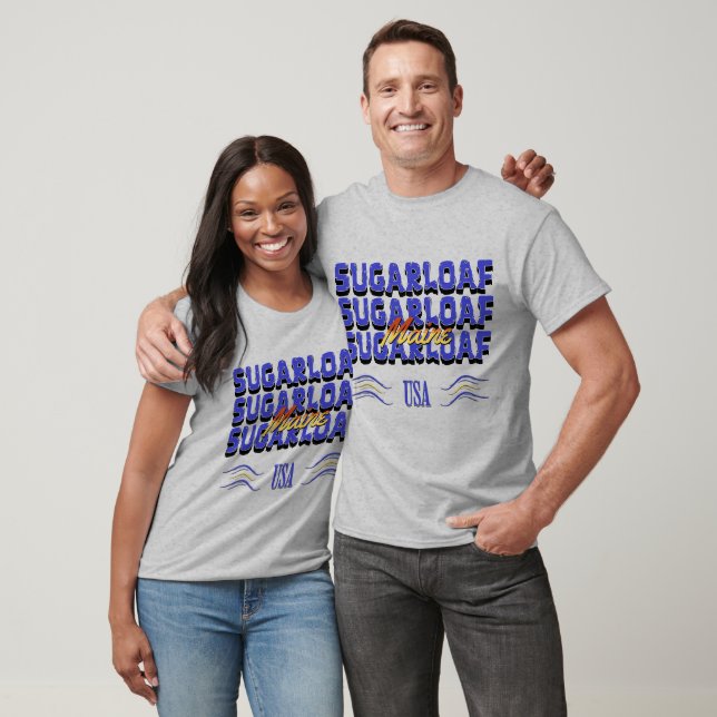 Sugarloaf, Maine T Shirt (Unisex)