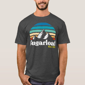 Sugarloaf MaineSki Resort 1980 s Retro T Shirt