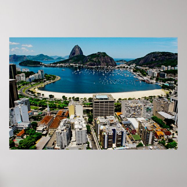 Sugarloaf Mountain Rio de Janeiro Poster (Framsidan)