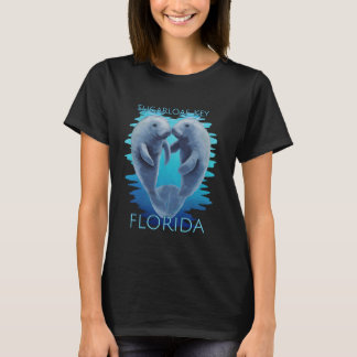 Sugarloaf Nyckel Florida Vacation Cute Manatees Se T Shirt