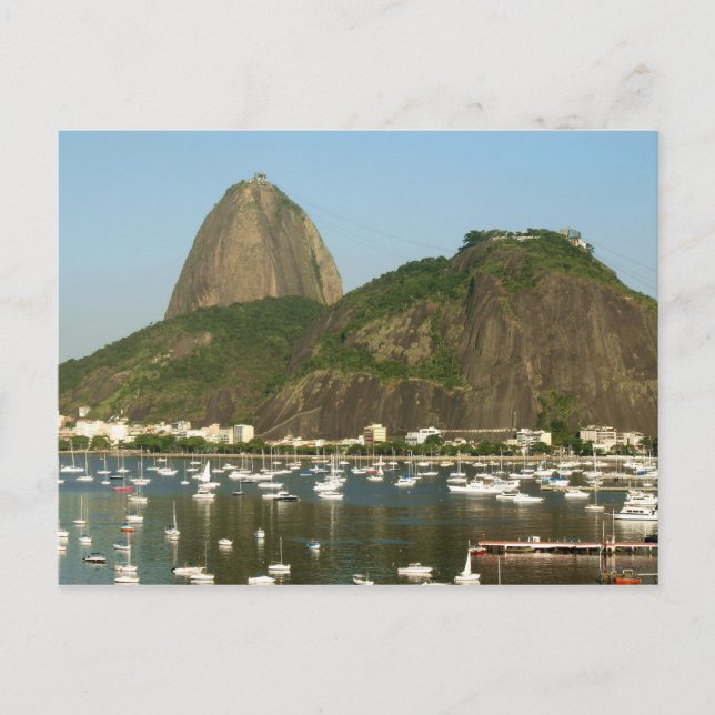 "Sugarloaf, Rio de Janeiro" vykort (Framsida)
