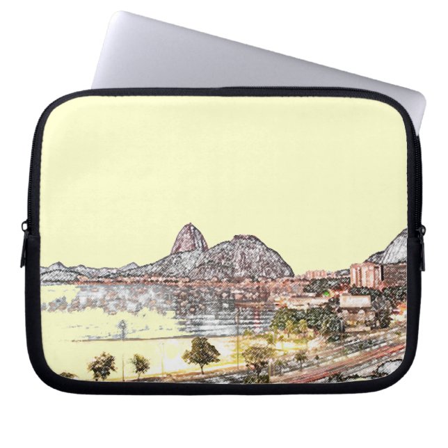 Sugarloaf Rio Laptop Sleeve (Framsidan)