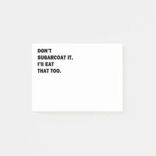 Sugarrock det. post-it block