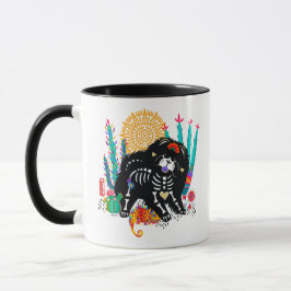 SUGARSKULL NIRVANA chow hund halloween 11 oz mugg