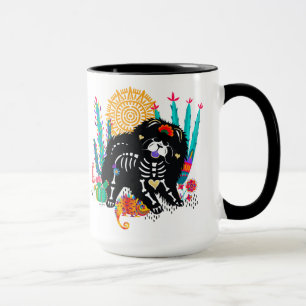 SUGARSKULL NIRVANA chow hund halloween 15 oz mugg