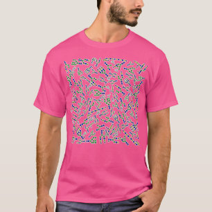 Sugary Glycan Swirl Ecru Background 1 T Shirt