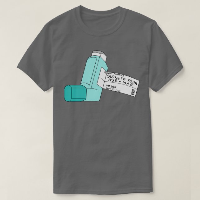 Suger på din AssMar T Shirt (Design framsida)