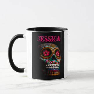 Suger Skull-Personlig Mugg