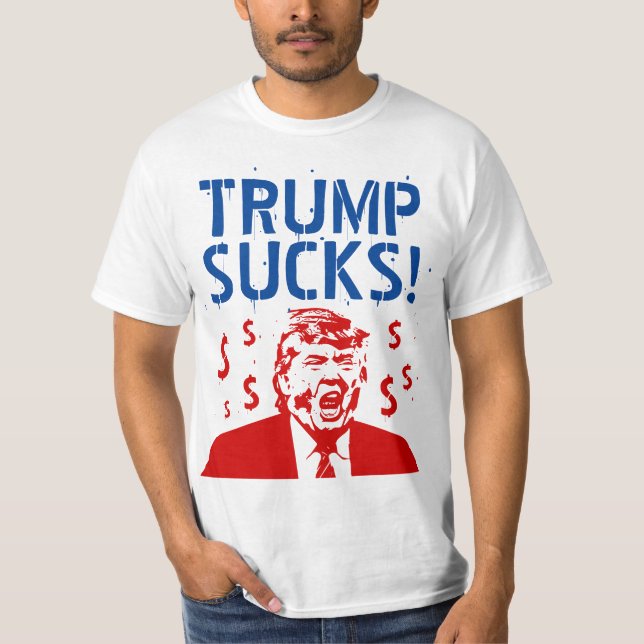 "SUGER TRUMF! "2016 manar T-tröja T Shirt (Framsida)