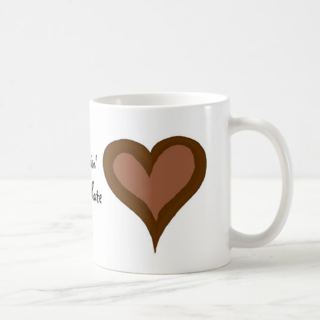 Sugersjuka efter choklad - Mugg (Höger)