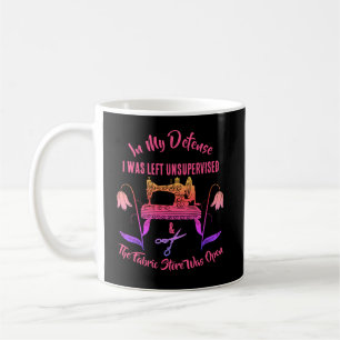 Suggande citat i Rosa-Sewing Maskin Kaffemugg