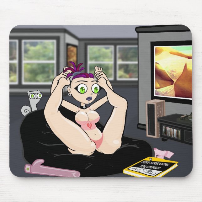 Suggestiva sträckande Mousepad Musmatta (Framsidan)