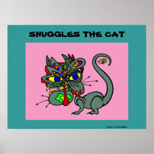 Suggles kattaffischen poster