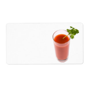 Suggor av färsk tomatsaft fraktsedel