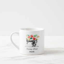 Suggor Dressmaker Crafter Black White Espressomugg