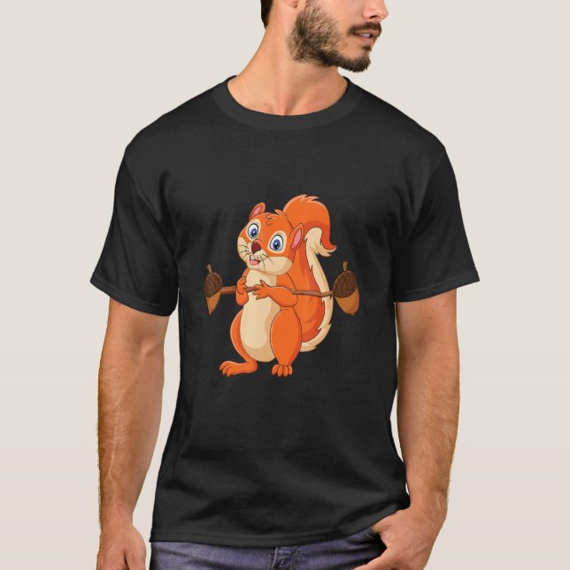 Suggor Power Forest Animal Kärlek Best Friend Squ T Shirt (Framsida)