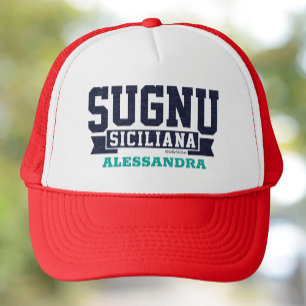 Sugnu Siciliana Personlig Truckerkeps