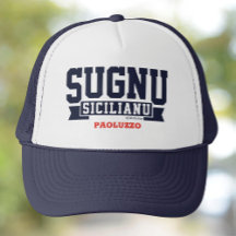 Sugnu Sicilianu Personlig Truckerkeps