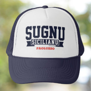 Sugnu Sicilianu Personlig Truckerkeps