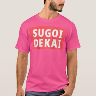 Sugoi Dekai Anime Cosplay Baseboll T Shirt