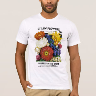 Sugrörblommor kärnar ur paketetiketten tee