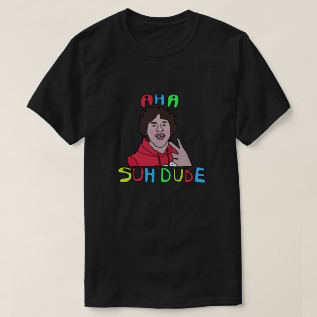 Suh Dude Fitted T Shirt (Design framsida)