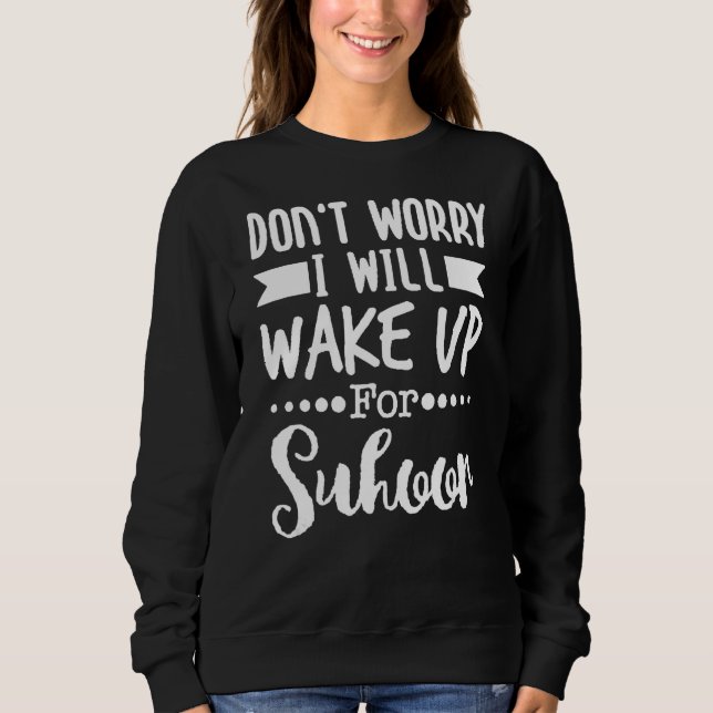 Suhoor Sayed Iftar Fasting Ramadan Kareem Eid Isl T Shirt (Framsida)