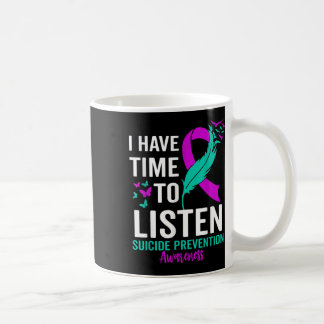 Suicid Awareness Ribbon Mental Health Suicide Pre Kaffemugg